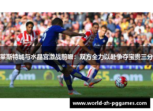 莱斯特城与水晶宫激战前瞻：双方全力以赴争夺宝贵三分